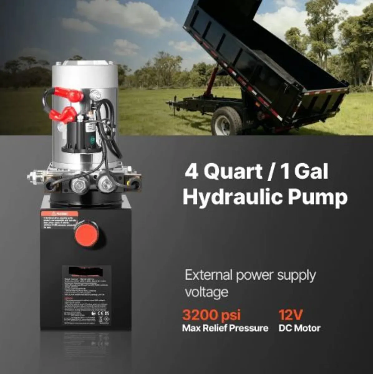 4 L Hydraulic Power Unit, Double Acting - Image 3