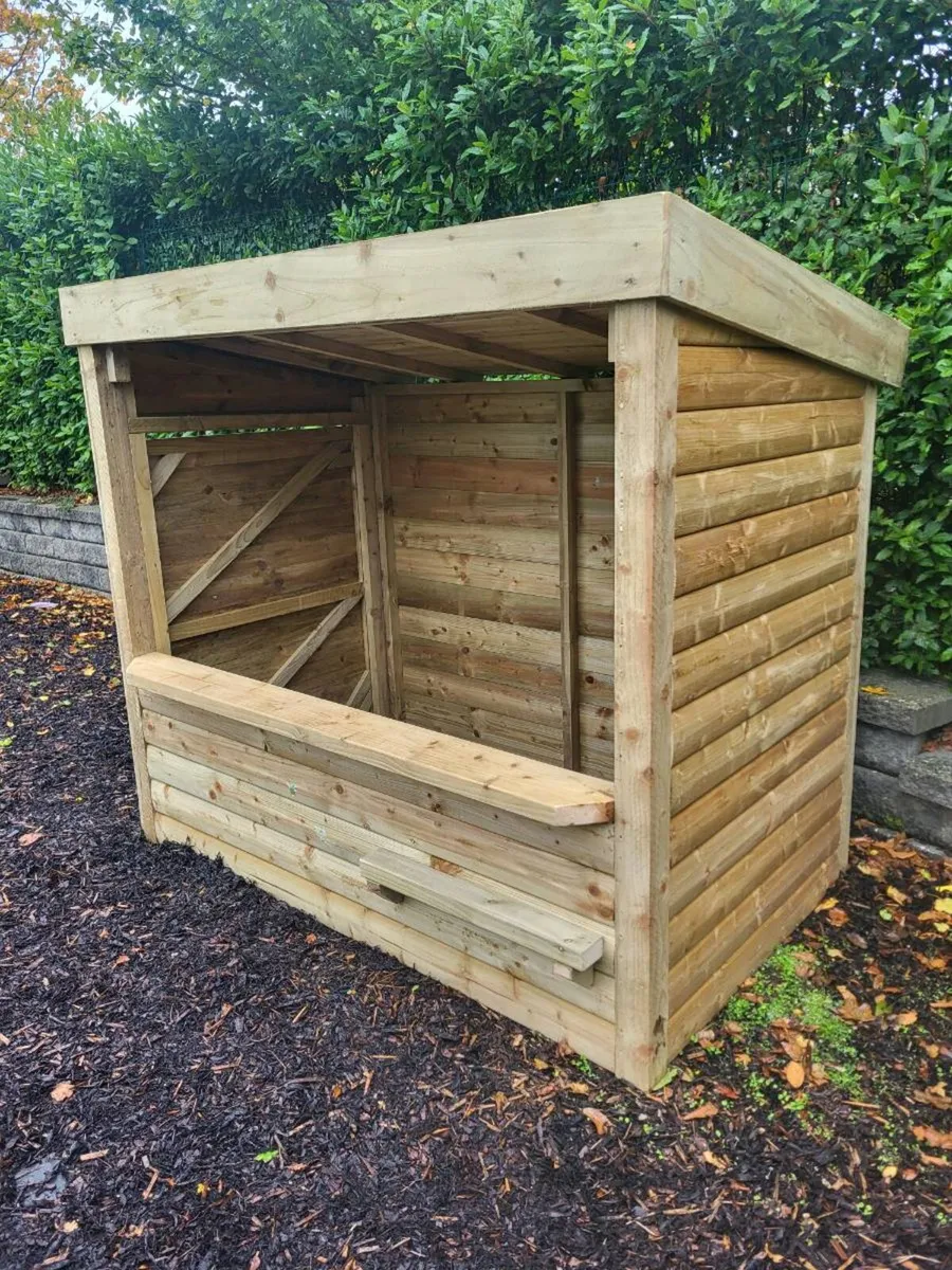 Autumn Cafe Wooden Themed Childrens Playhouse - Image 4