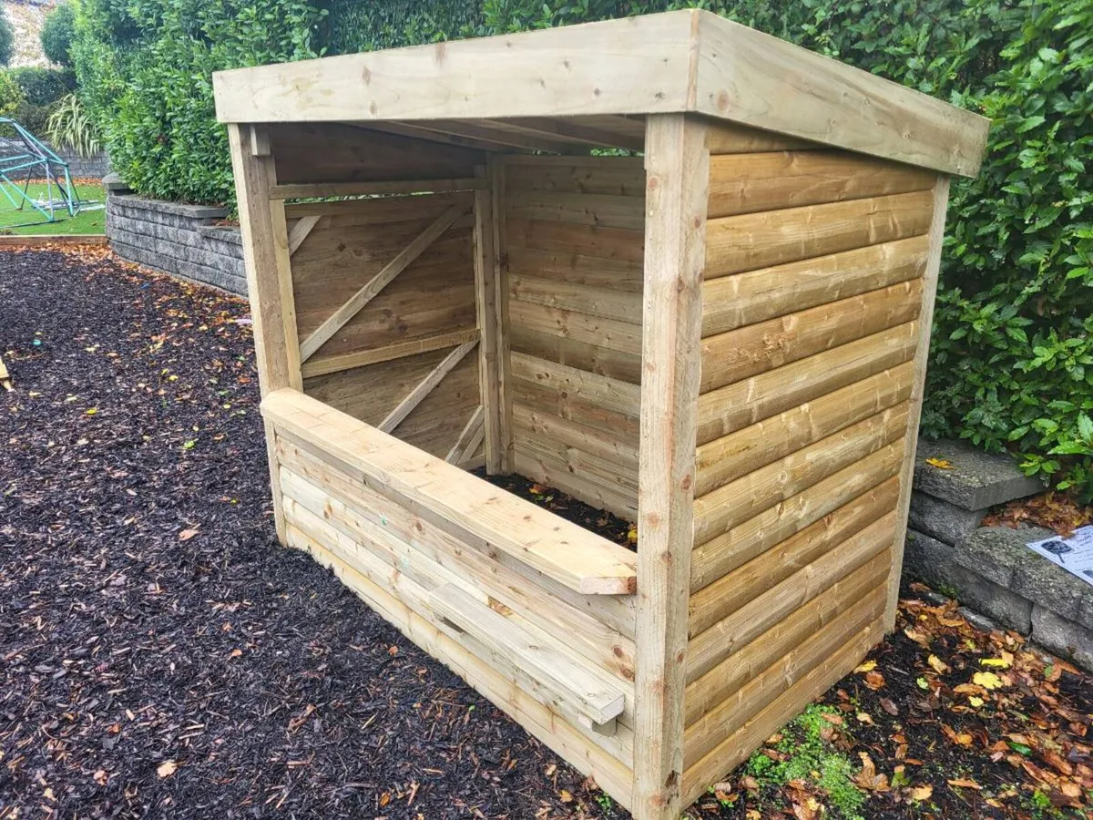 Autumn Cafe Wooden Themed Childrens Playhouse - Image 3