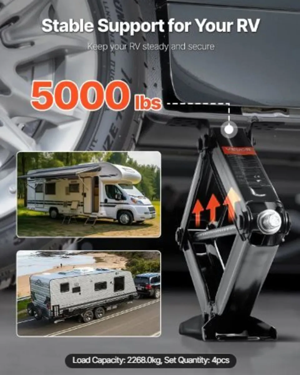 5000 lbs RV Scissor Jacks - Image 4