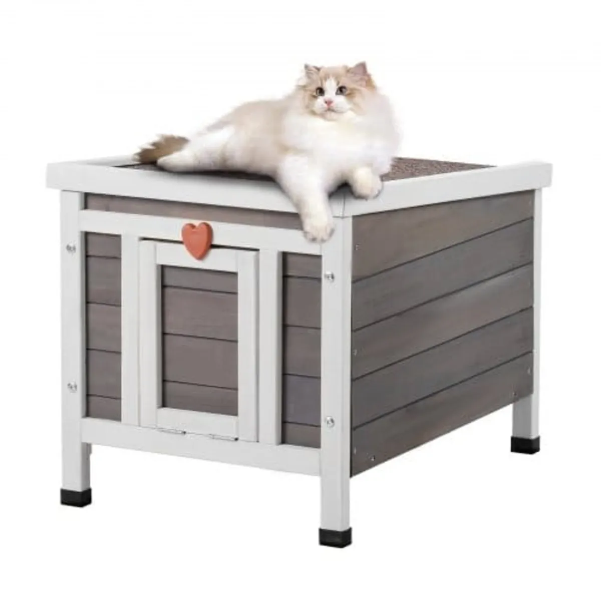 Outdoor Cat House Weatherproof, Feral Cat Shelter - Image 1