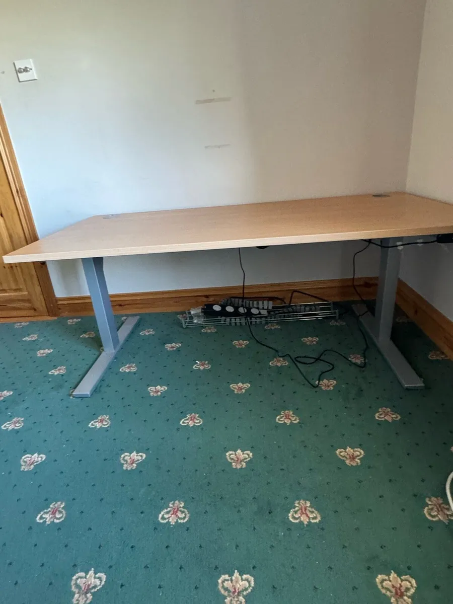 Height Adjustable Office Desk - Image 1