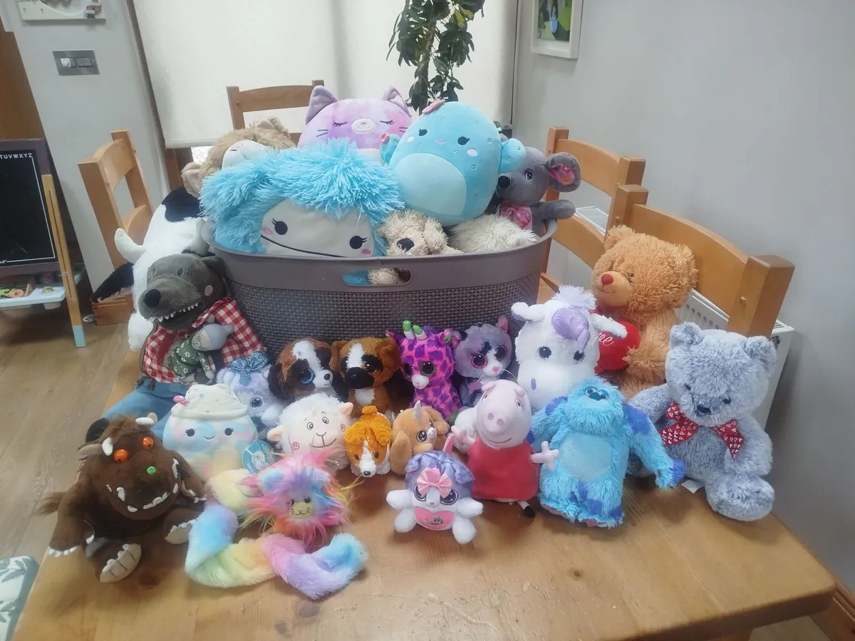 Huge soft toy bundle freshly washed - Image 1