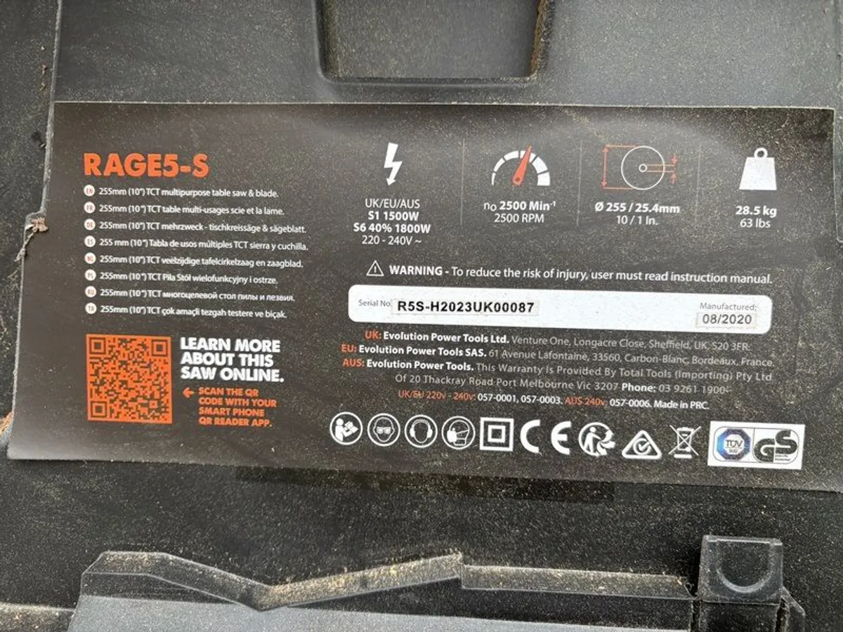 Evolution Table Saw - Image 3