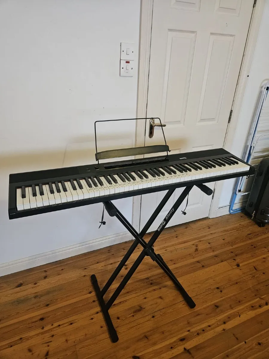 RockJam 88 Key Digital Piano + Xfinity Stand - Image 1