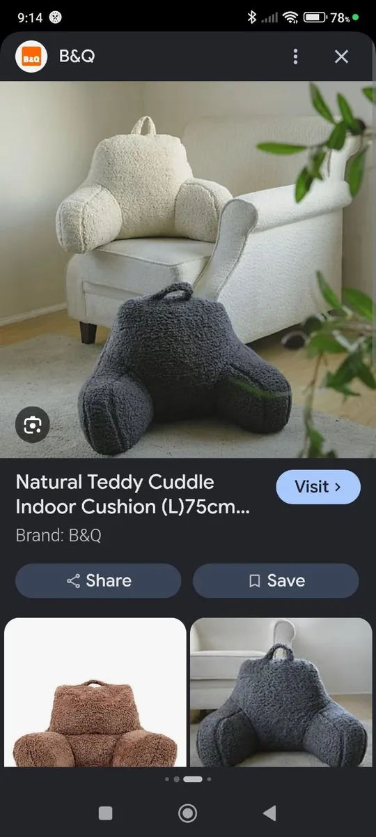 Cuddle  Cushions x2 - Image 1