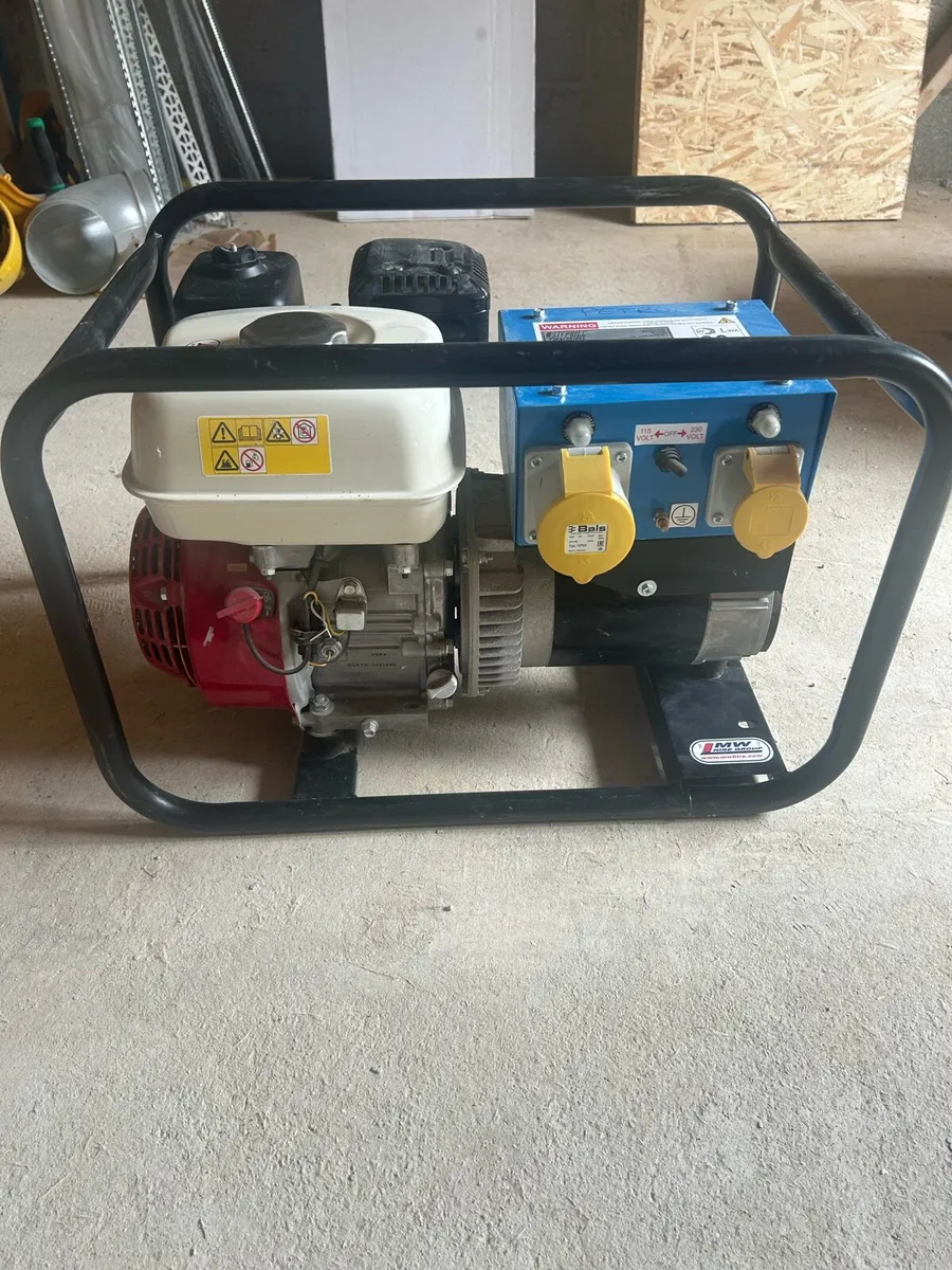 Honda GX 200 Petrol Generator New - Image 1