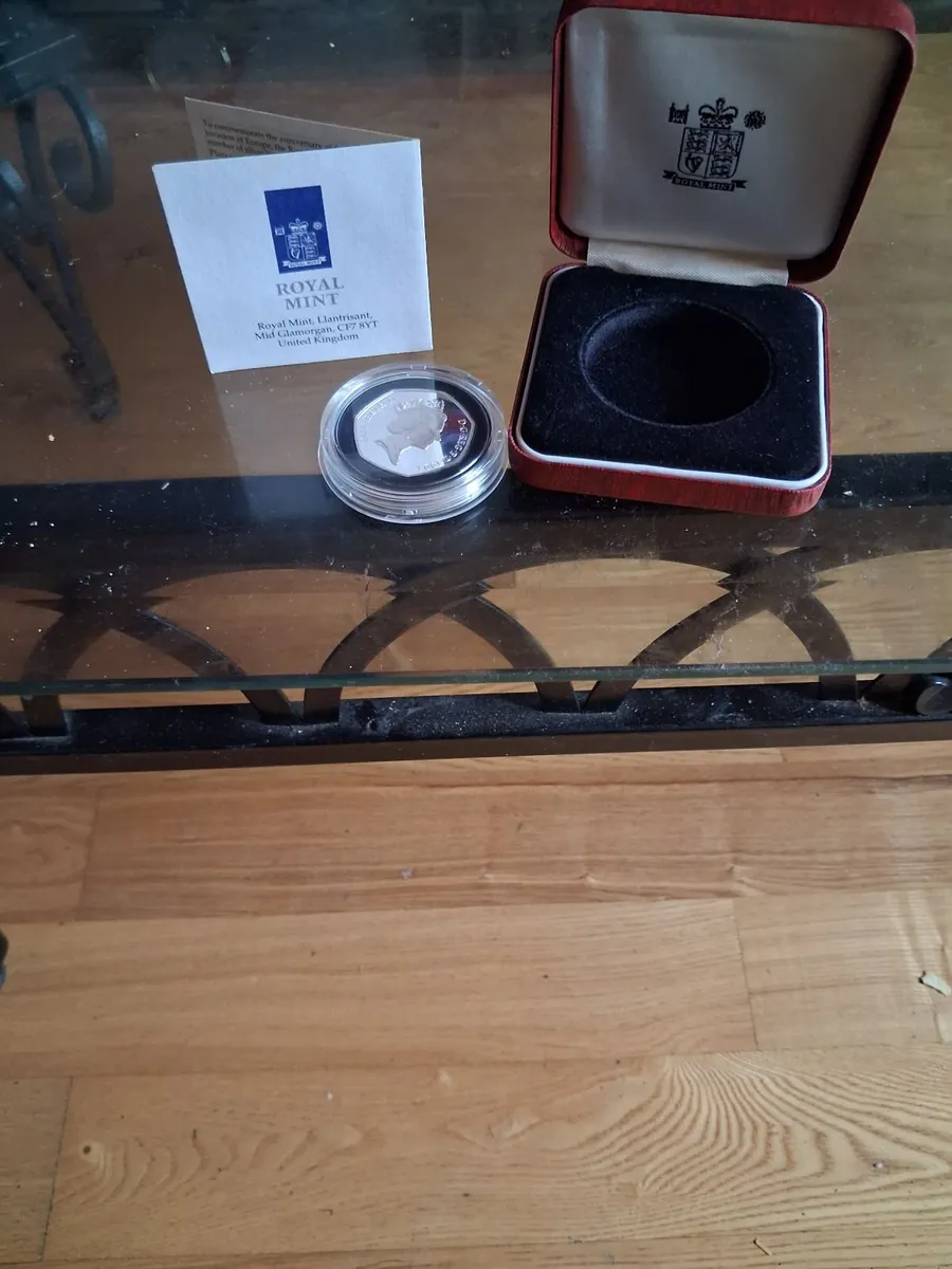 1944-1994 silver proof D Day commemorative. Fifty - Image 3