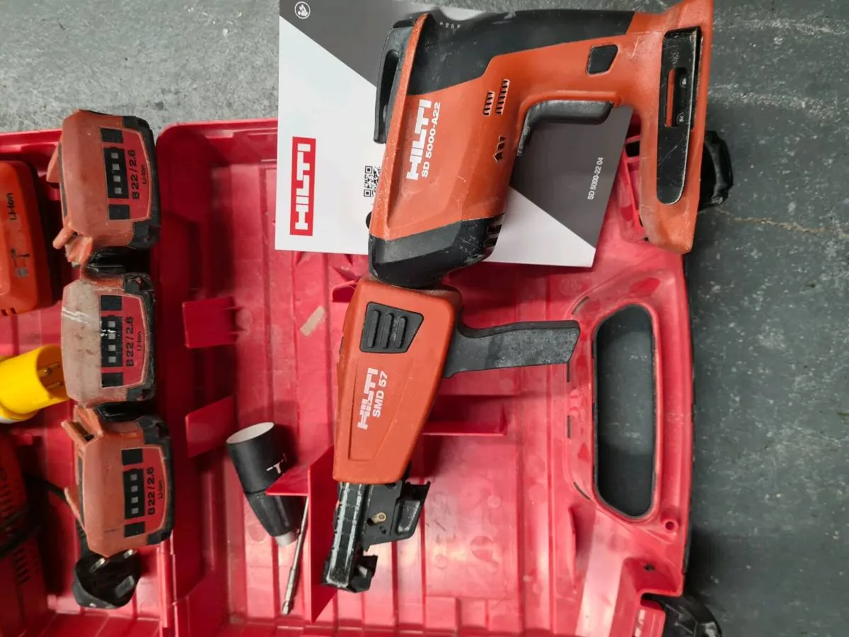 Hilti cordless sd5000 - Image 4