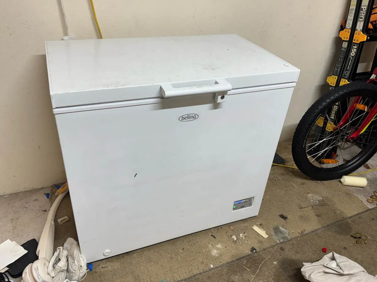 I yr old large chest freezer. Eco rating perfect - Image 1