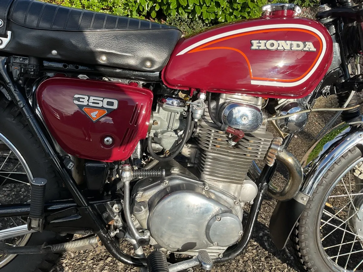 For sale an immaculate CL 350Honda 1972. - Image 4