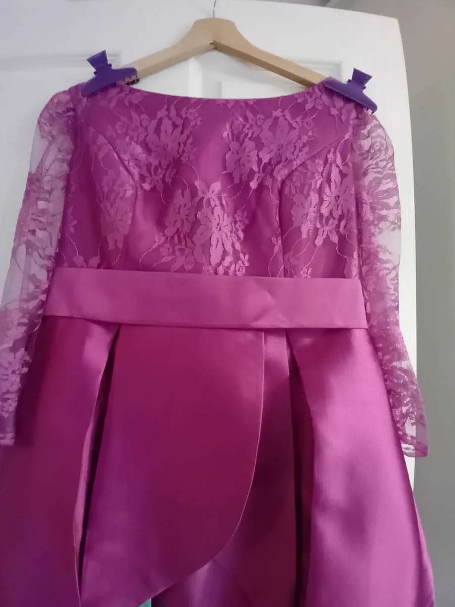 Mother of the Bride/Groom dress and Headpiece - Image 1