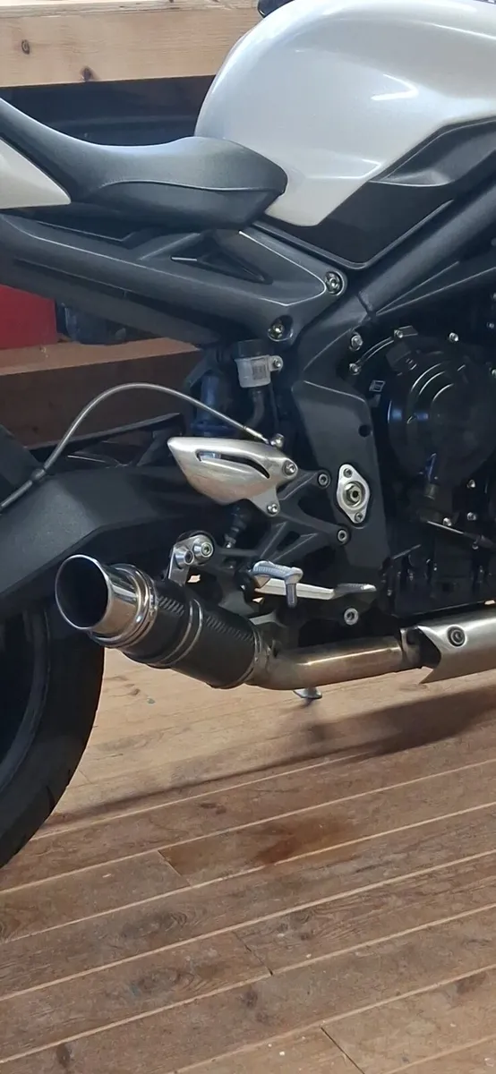 Exhaust for 2013 Street tripple 675 - Image 3