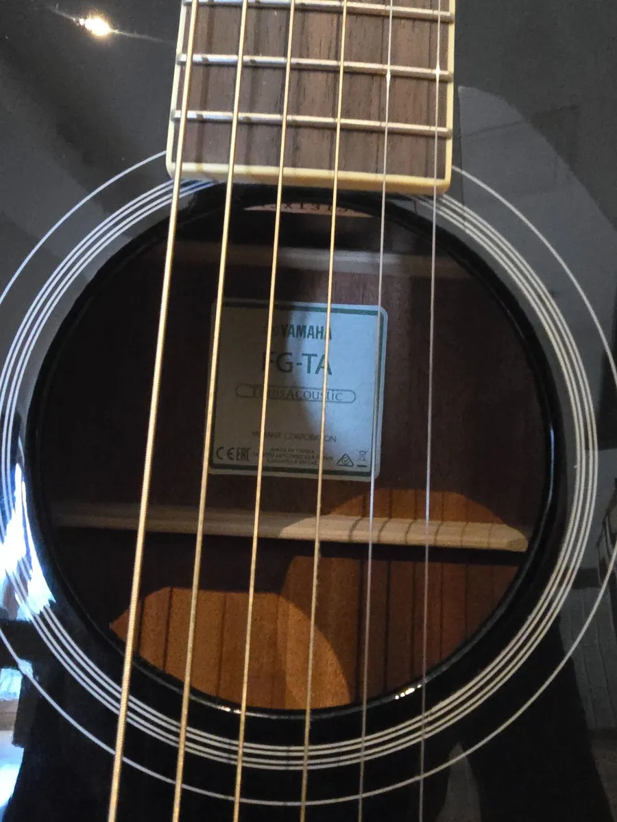 Yamaha FG-TA Acoustic Guitar – Like New - Image 3