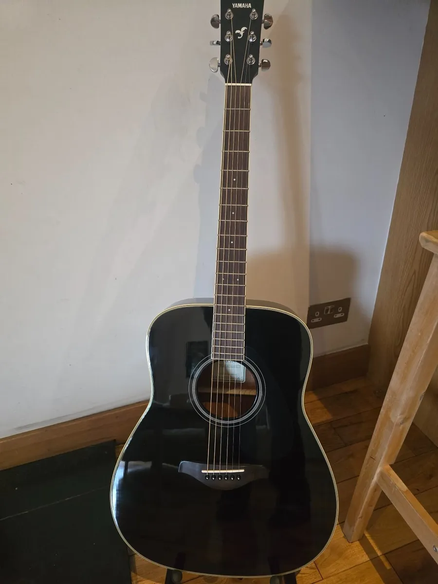 Yamaha FG-TA Acoustic Guitar – Like New - Image 1