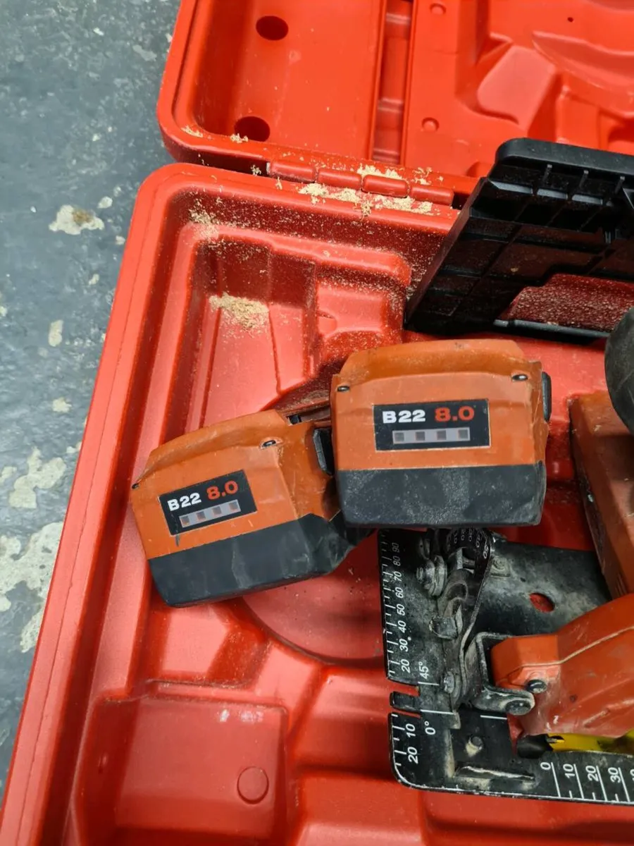 Hilti 22v cordless skillsaw - Image 2