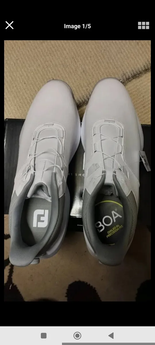 New Footjoy Boa Lacing golf shoes 9.5UK - Image 1