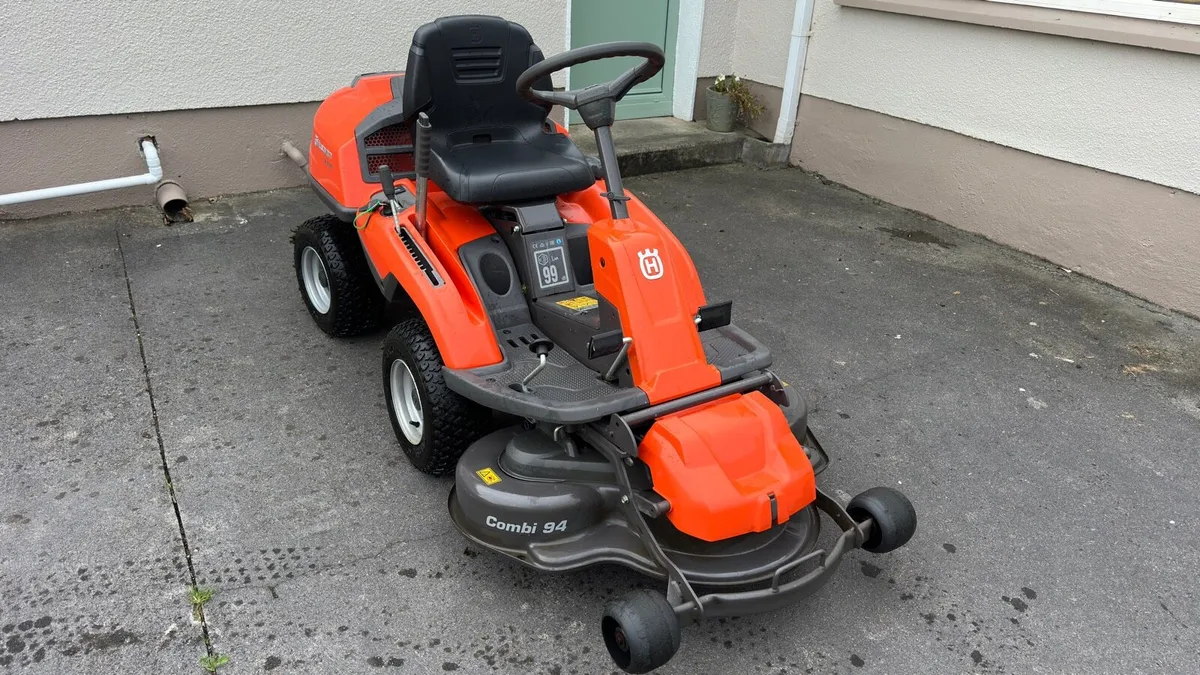 Husqvarna R214T Hydrostatic Ride on Mower - Image 1