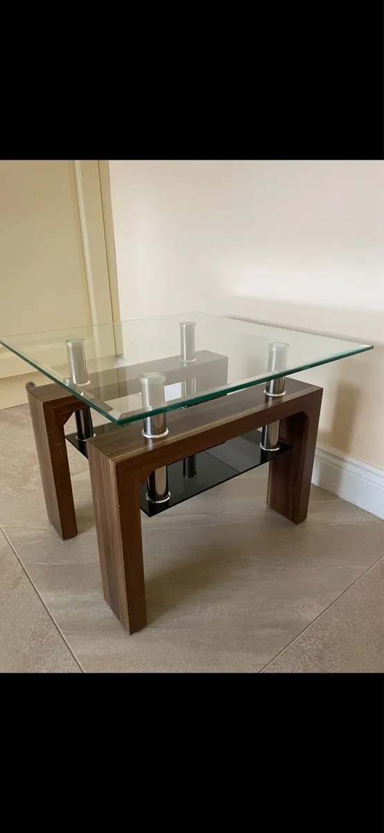 Glass Coffee Table - Image 1