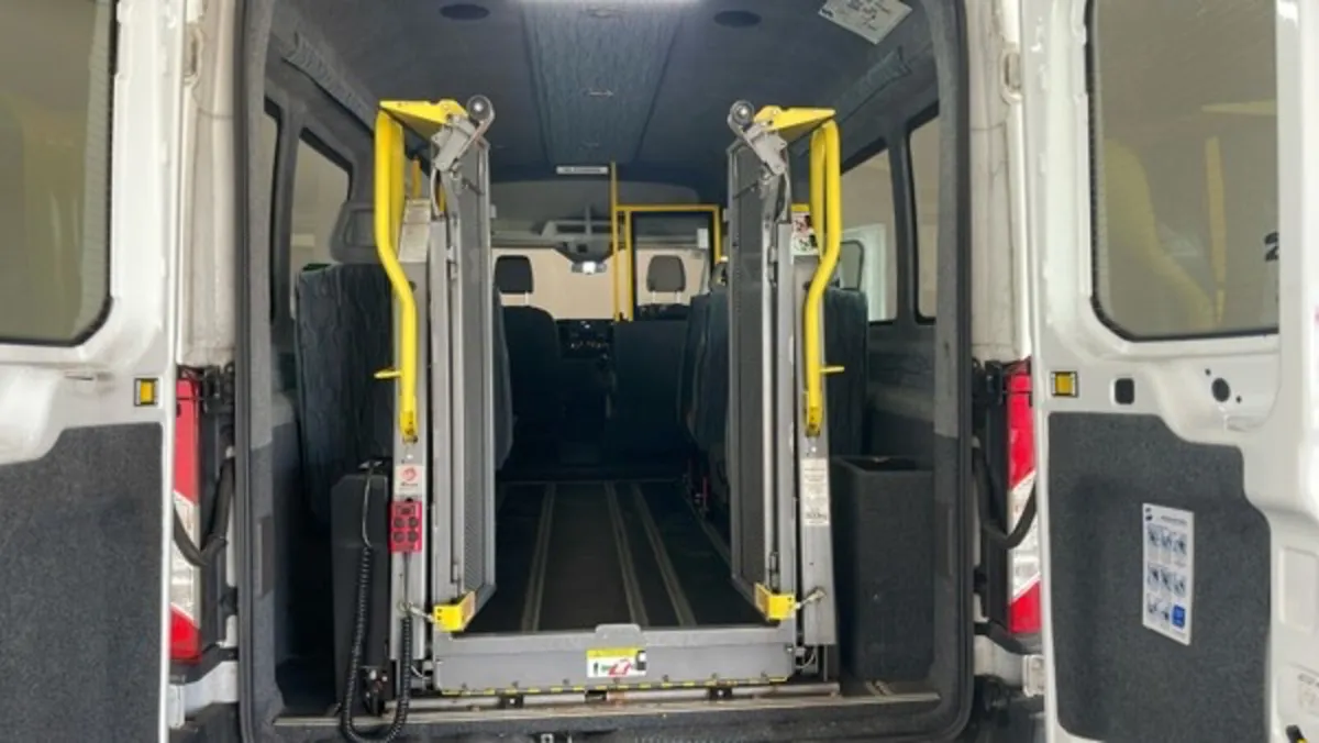 2022 Ford transit wheel chair accessible 11 seater - Image 2