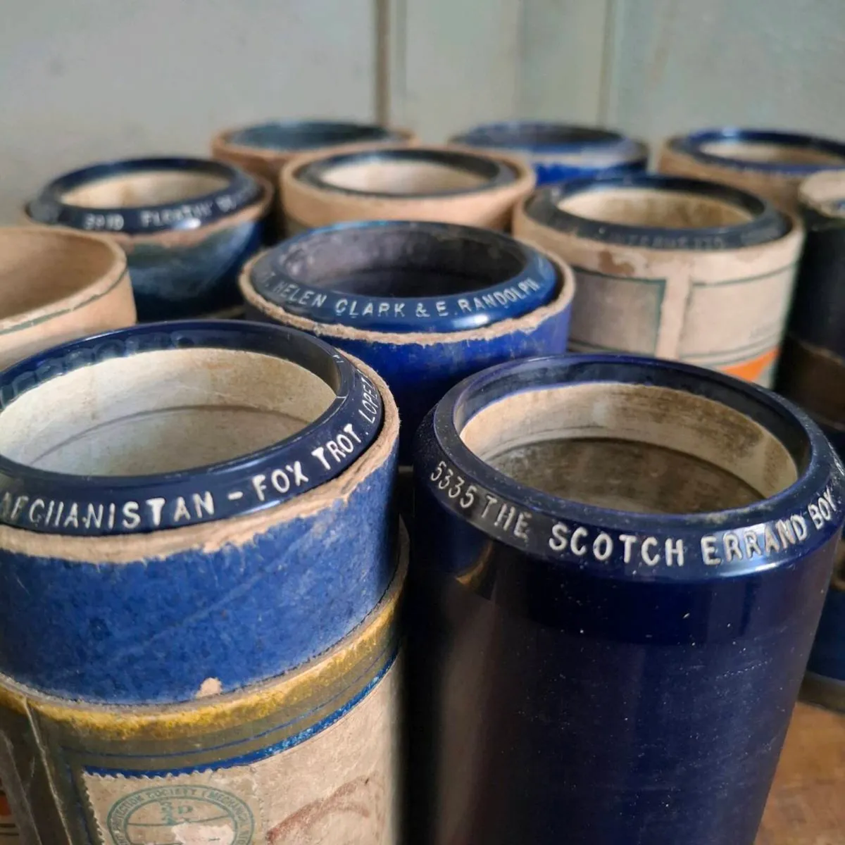 Edison Blue Amberol Record Cylinders - Image 3