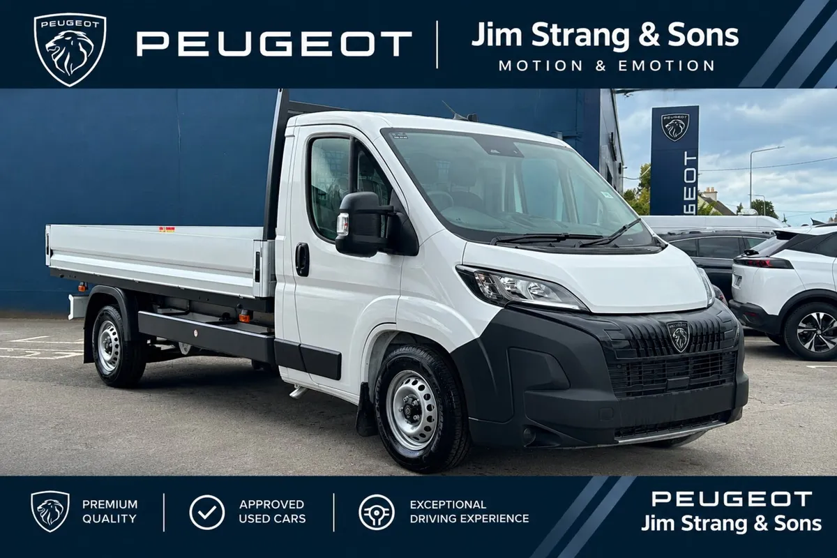 Peugeot Boxer 435 Dropside L3 2.2 140HP - Image 1