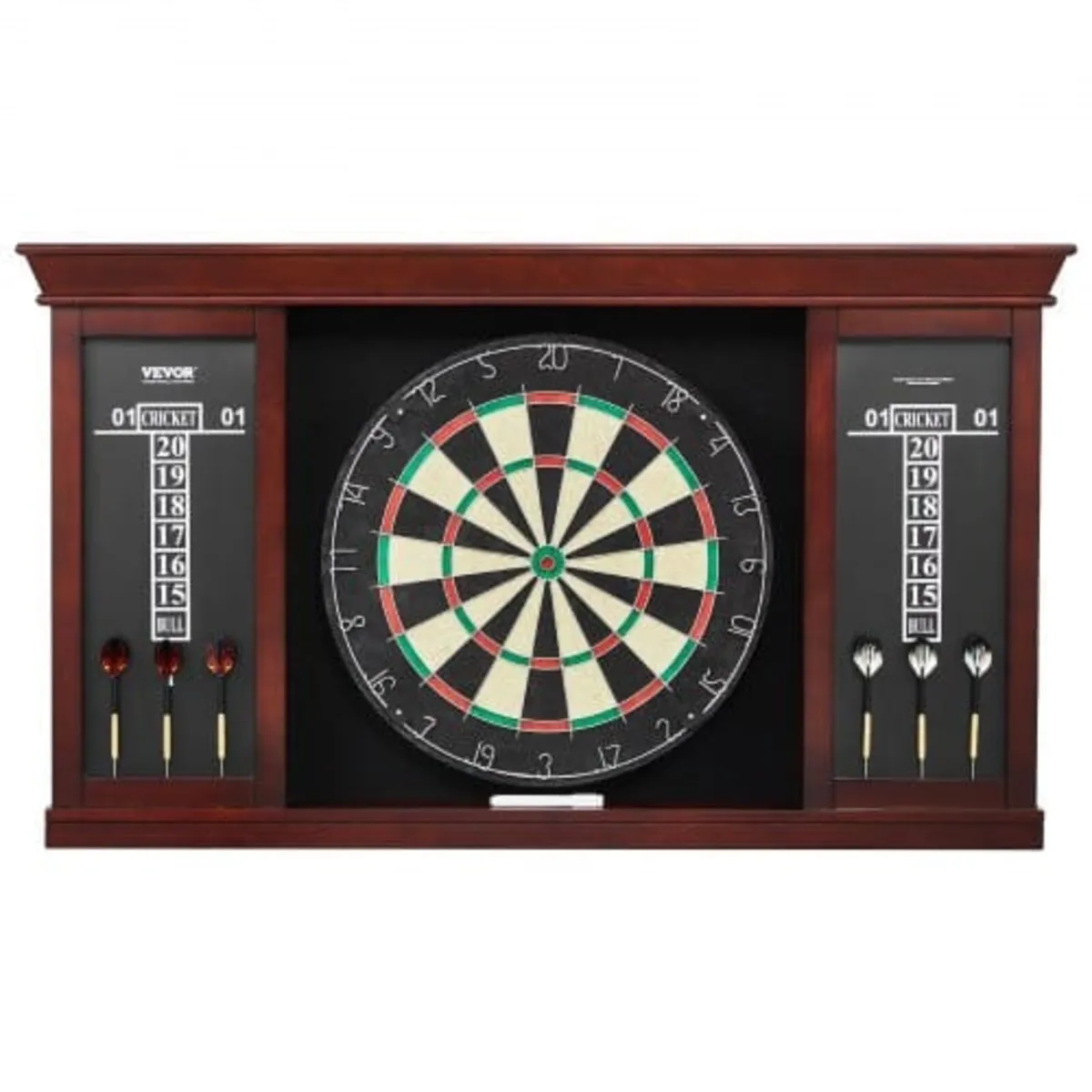 Dartboard and Cabinet Set, Ready-to-Play Bundle Of - Image 1
