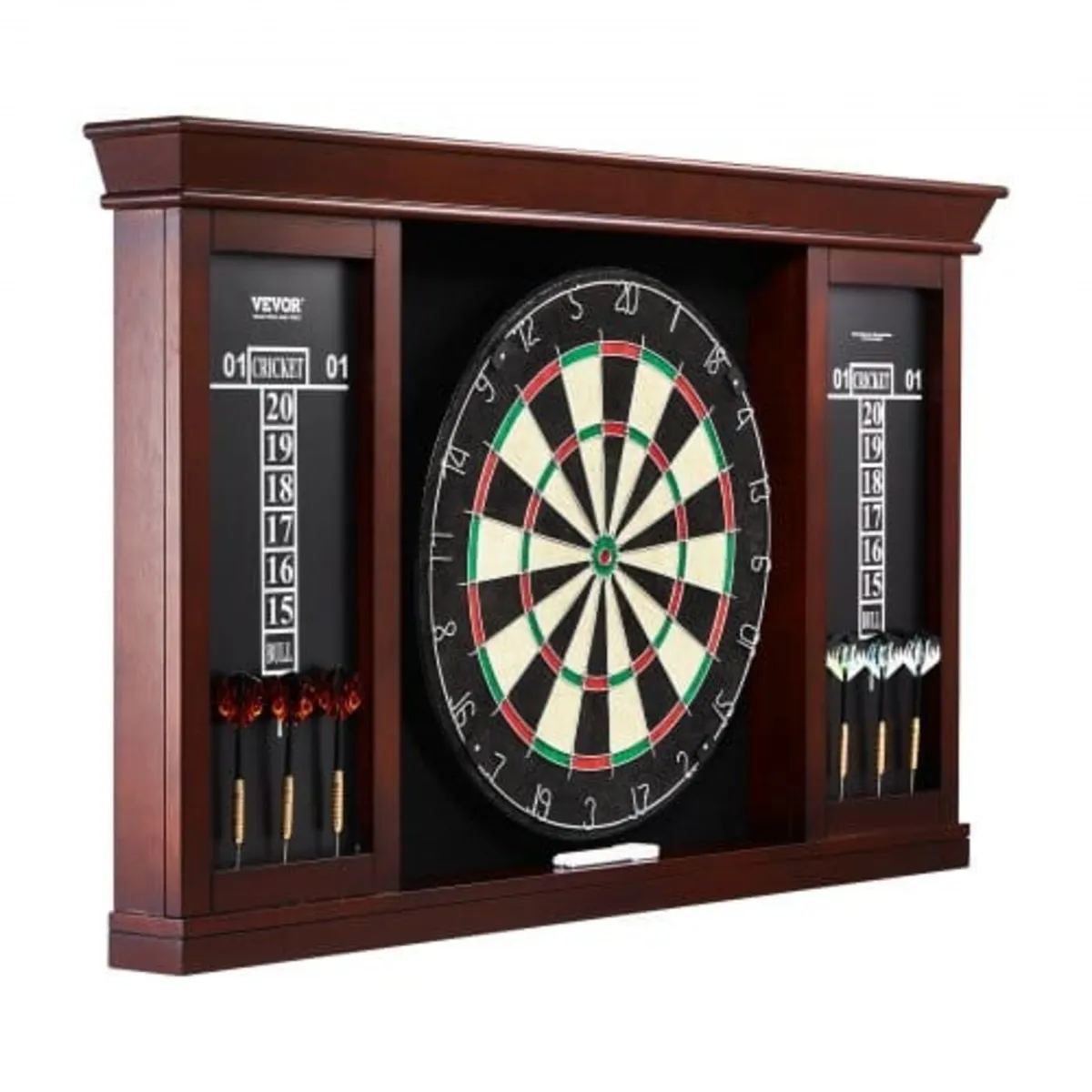 Dartboard and Cabinet Set, Ready-to-Play Bundle Of - Image 3