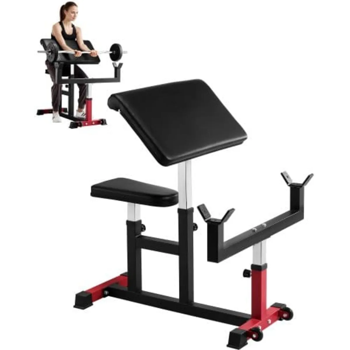 Preacher Curl Bench, Strength Training Biceps Mach - Image 1