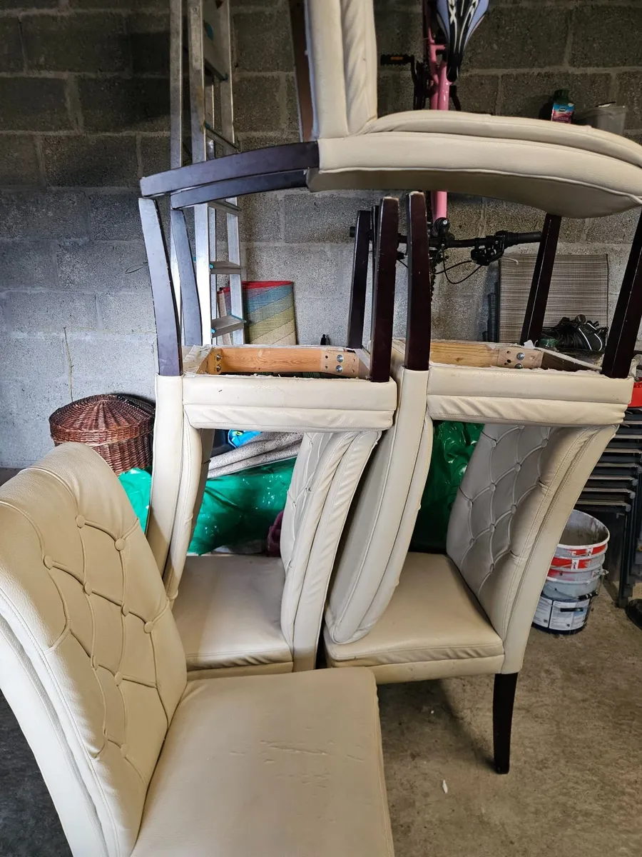 6 Kitchen Chairs - Image 1