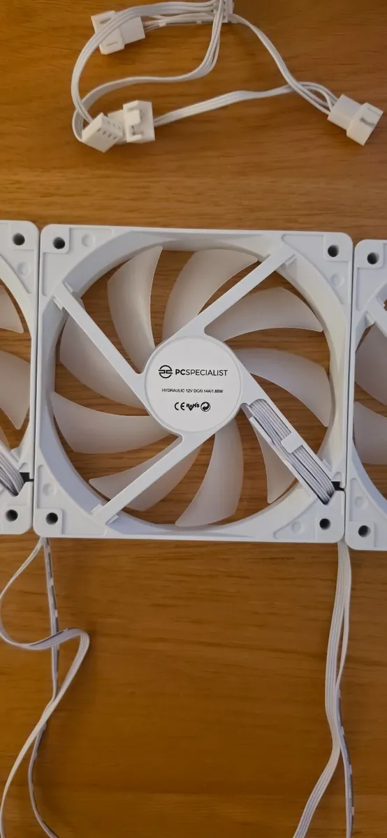 x4 PC Specialist 120MM Fans - Image 2