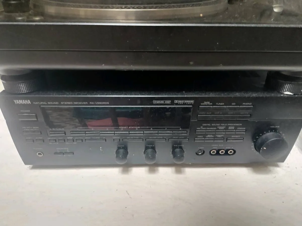 Yamaha Receiver, Sony Turntable, JVC Speakers Bund - Image 4