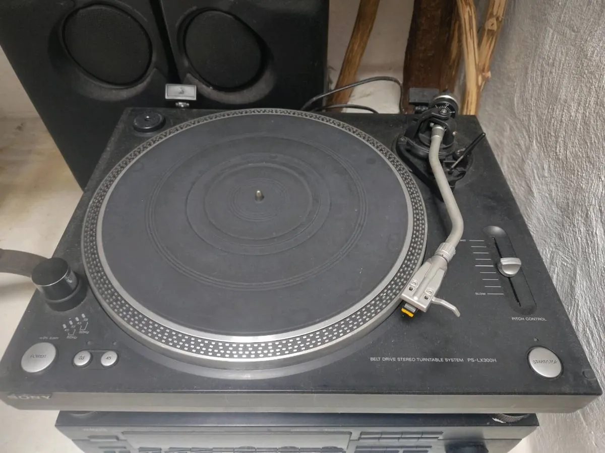 Yamaha Receiver, Sony Turntable, JVC Speakers Bund - Image 2