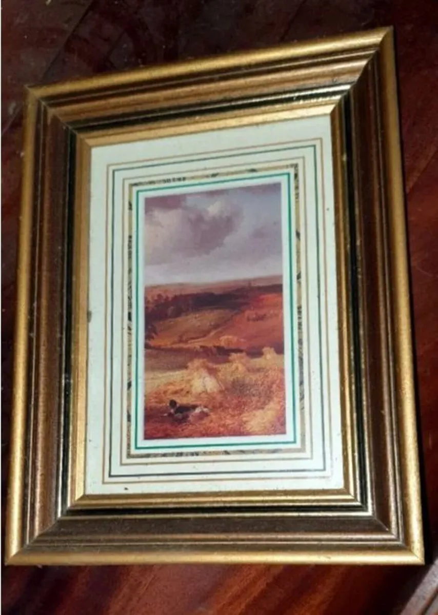 Vintage Framed Fine Art Print - Image 4