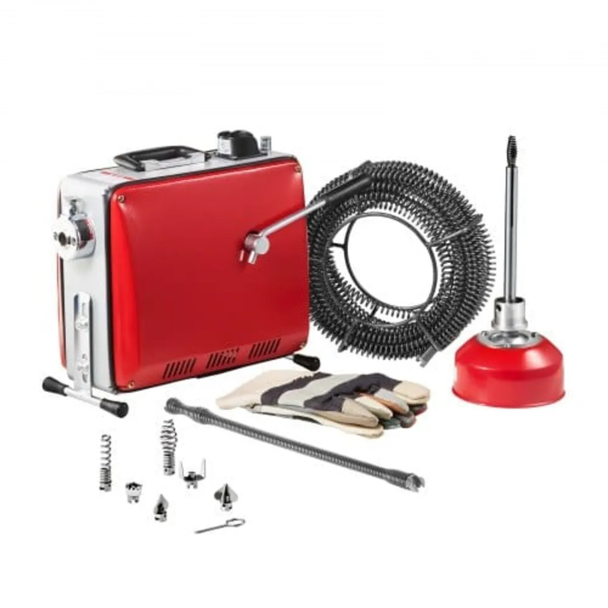 Drain Cleaner Machine, 400W 1400RPM Electric Pipe - Image 1