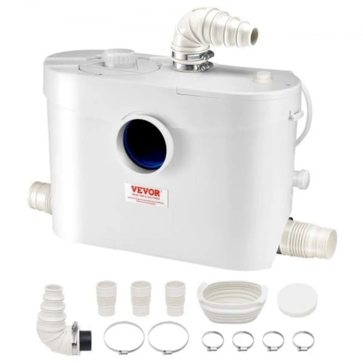 Macerator Pump, 900W, 180 L/min(48 GPM) Flow, 40 f - Image 1