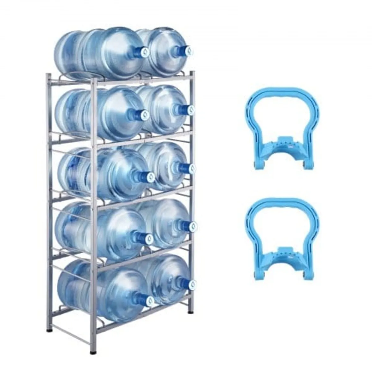5 Tiers Water Jug Holder, 5 Gallon Water Bottle Ho - Image 1