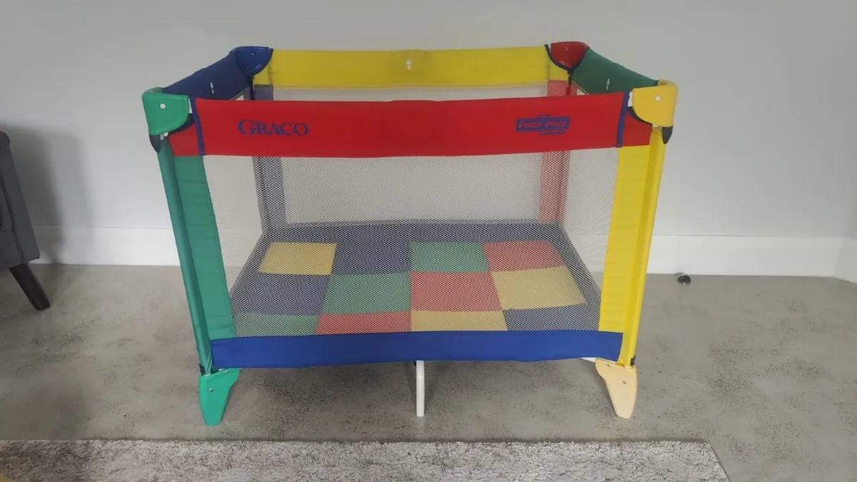 Graco Pack n Play travel cot - Image 1
