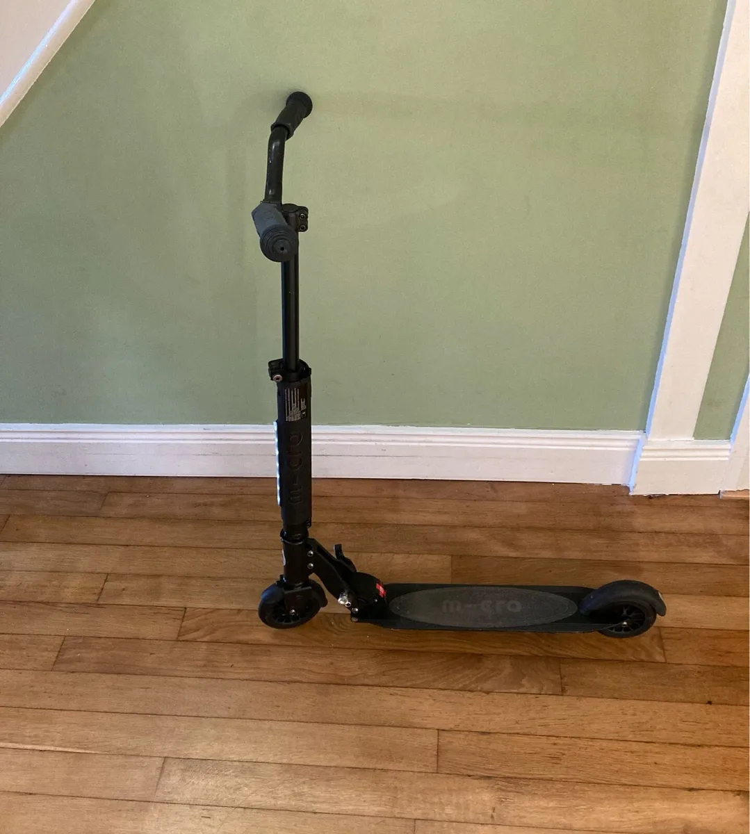 Black Microsprite Scooter - Image 1