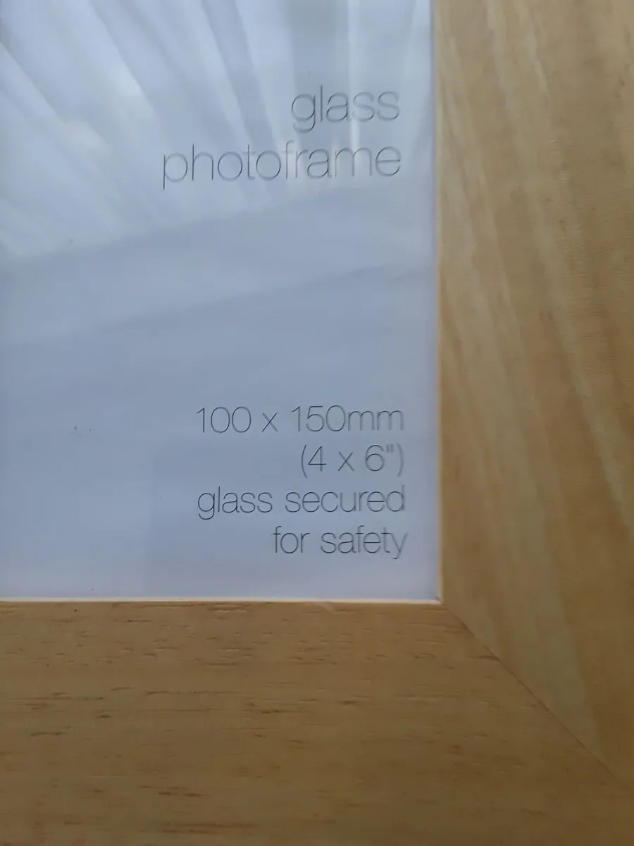 Brand new small glass photoframe - Image 3