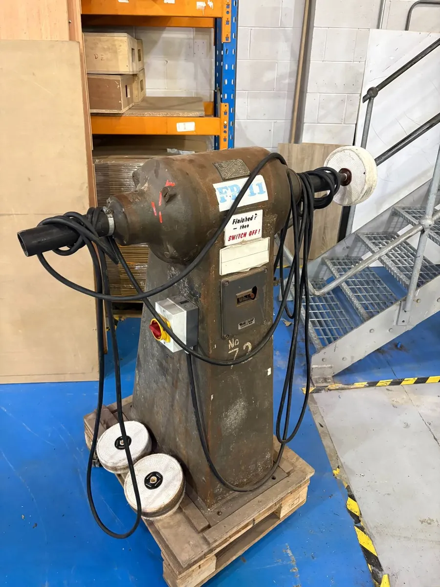 Canning Pedestal Polishing Machine – 2HP 3 Phase - Image 3