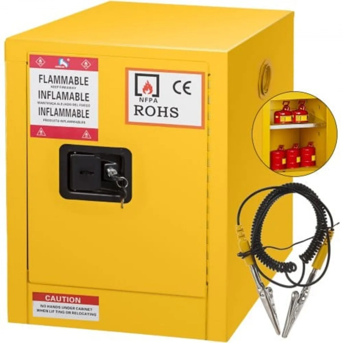 41.6 L Safety Cabinet 42.9 x 42.9 x 46 cm Hazardou - Image 1