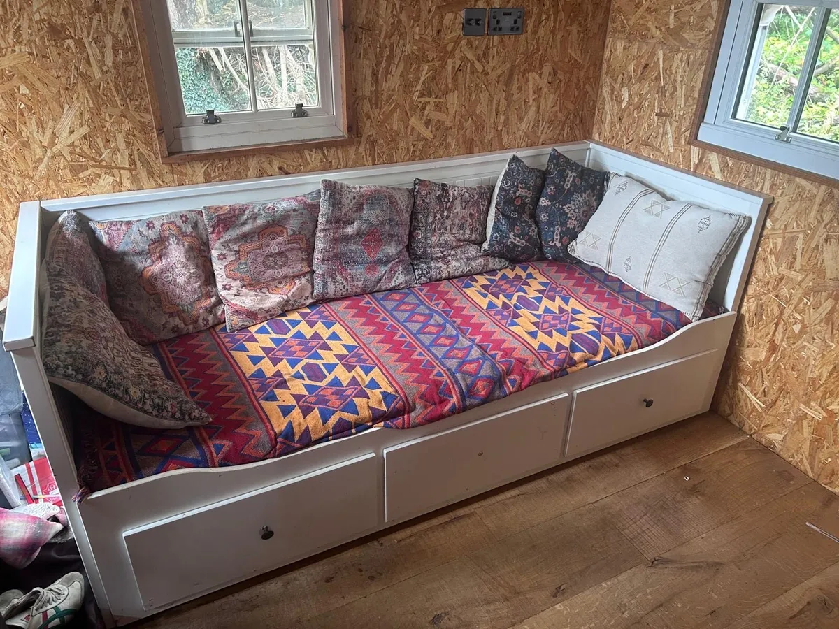 IKEA Style Daybed with Mattress - Image 1