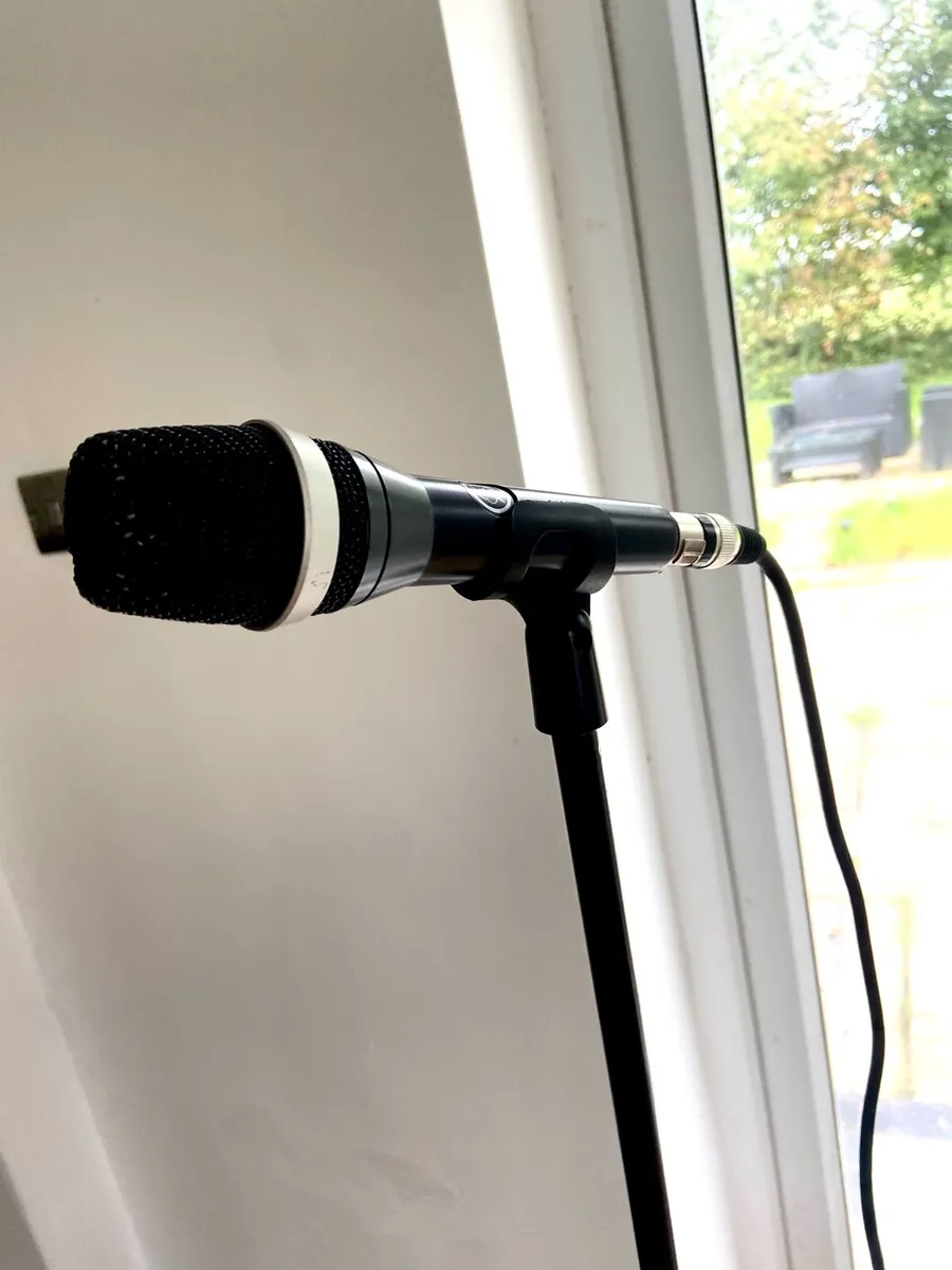 Stand Microphone + Lead - Image 1