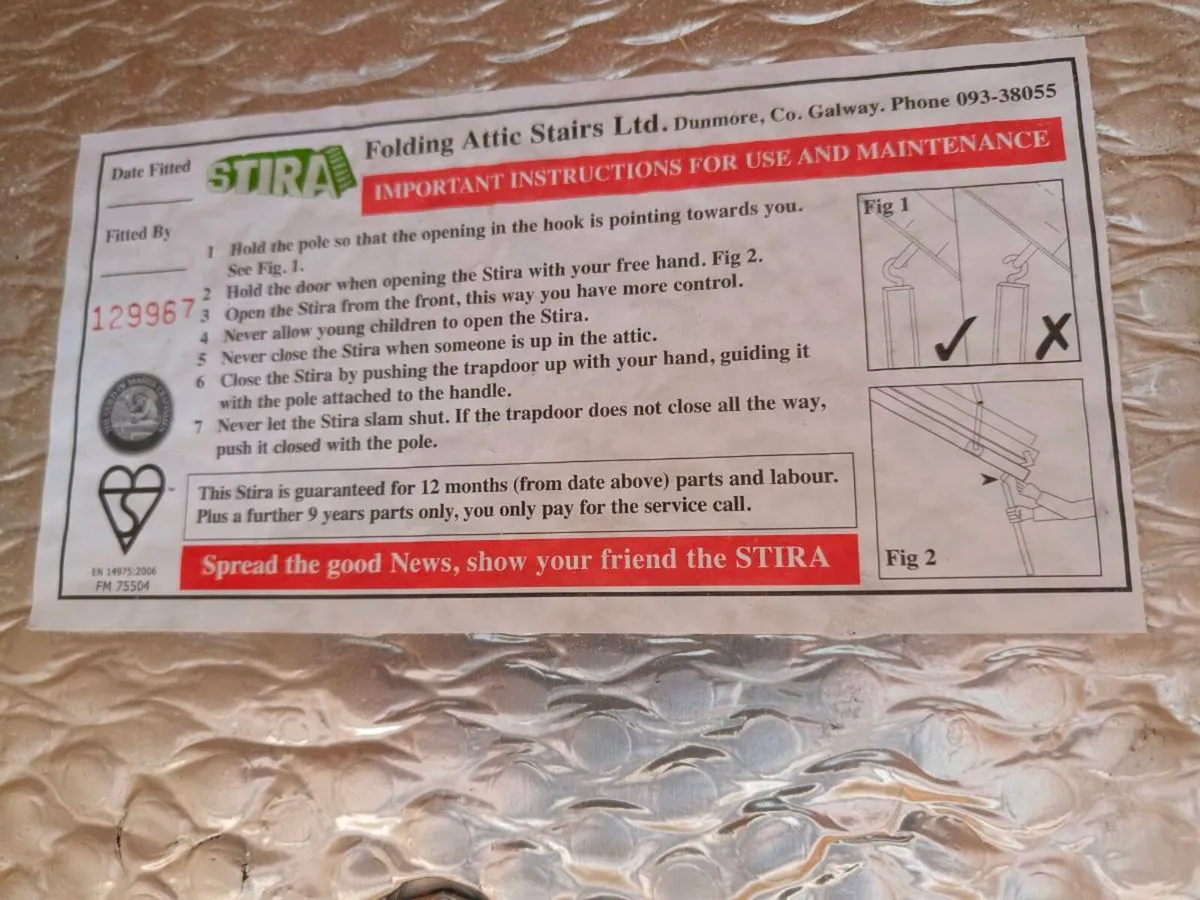 Stira attic ladder - Image 2