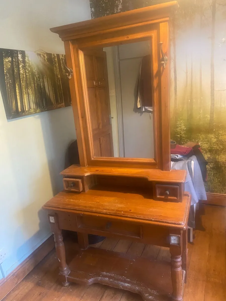 ANTIQUE HALL STAND - Image 4