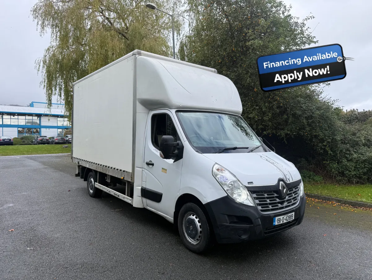 Renault Master 2019 Luton Box Body Tail Lift - Image 1