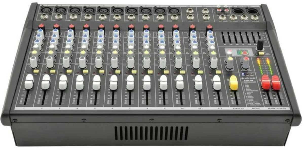 Compact Power Mixer CSP-714 powered mixer 700W - Image 3