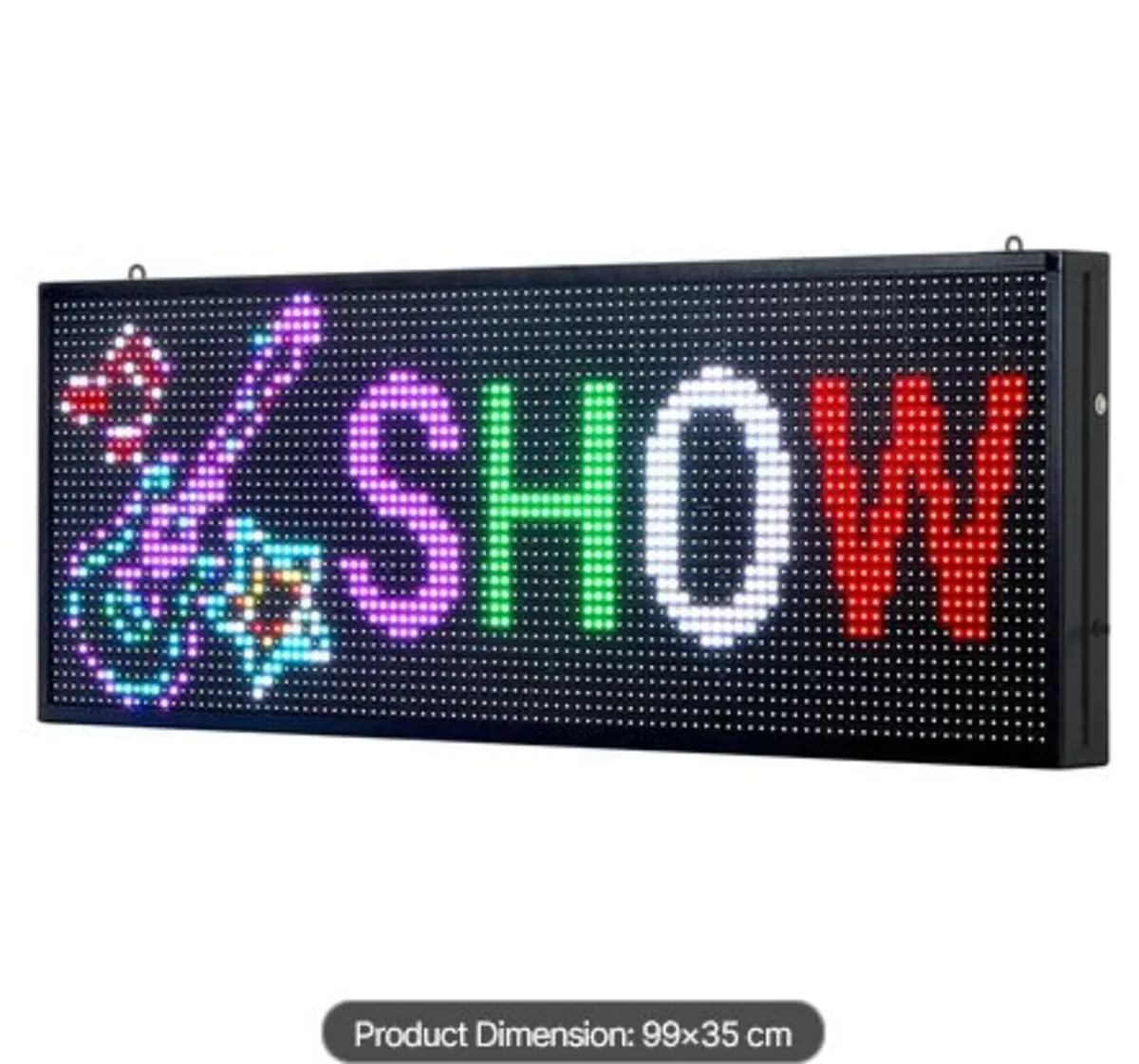Programmable LED Sign, P10 Full Color Flexible - Image 4