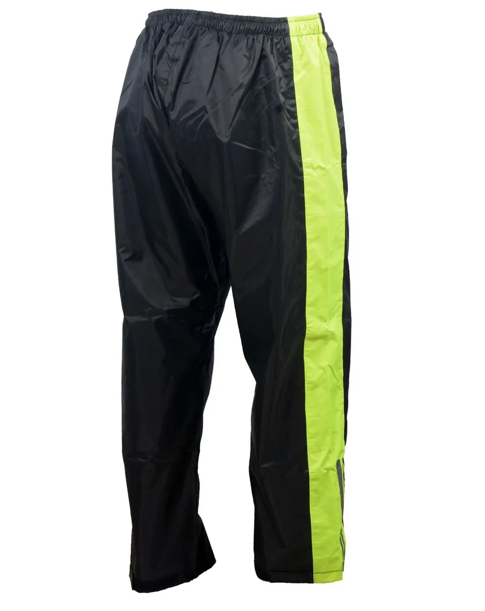 Black & Neon Yellow Waterproof Rain Sui - Image 2